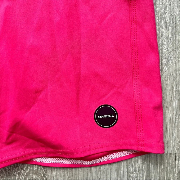 NWT O’Neill Hyperfreak Solid Pink Swim Trunk Boardshort Hyperdry Size 29 31 - Picture 8 of 8